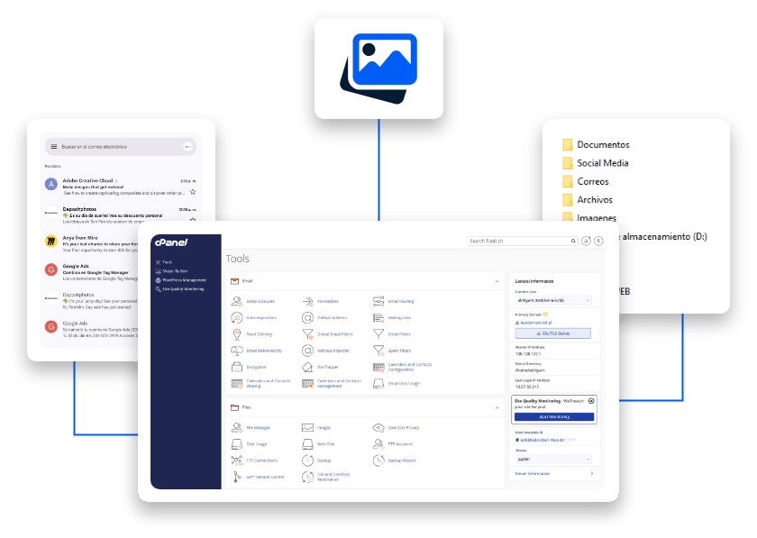Migración de hosting y correo
